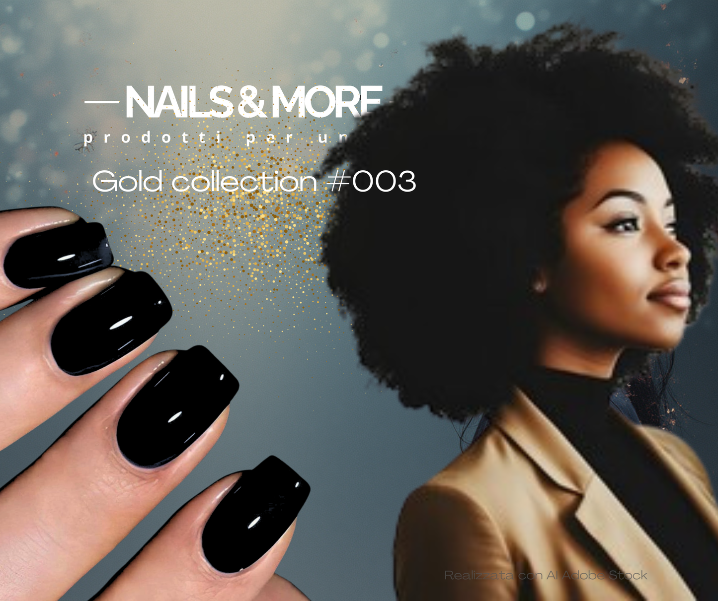 BLACK PASSION #003 GEL POLISH