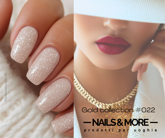 GLITTER WEISS #022 GEL POLISH