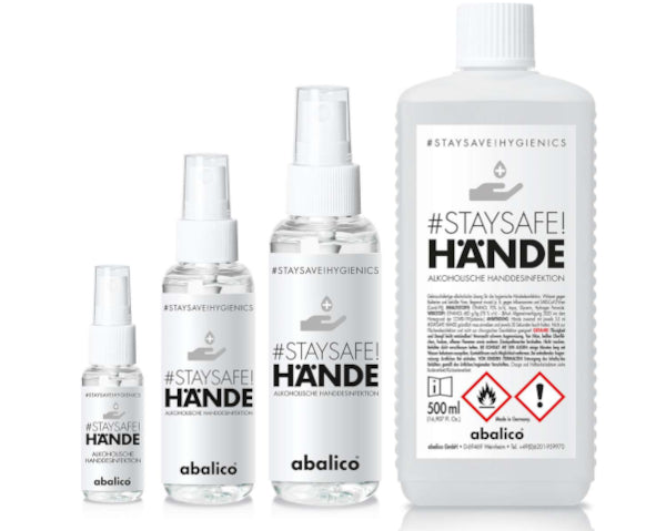 SOLUZIONE DISINFETTANTE STAYSAFE! HÄNDE