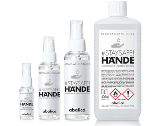 SOLUZIONE DISINFETTANTE STAYSAFE! HÄNDE