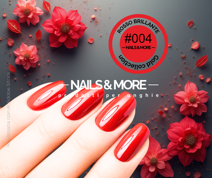 ROSSO BRILLANTE #004 GEL POLISH