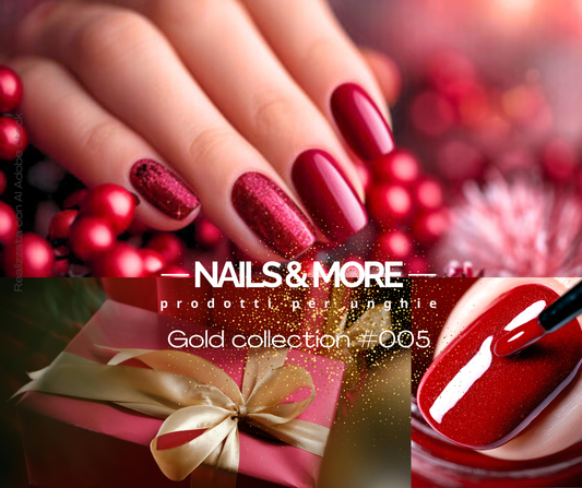 ROSSO MINIGLITTER #005 GEL POLISH