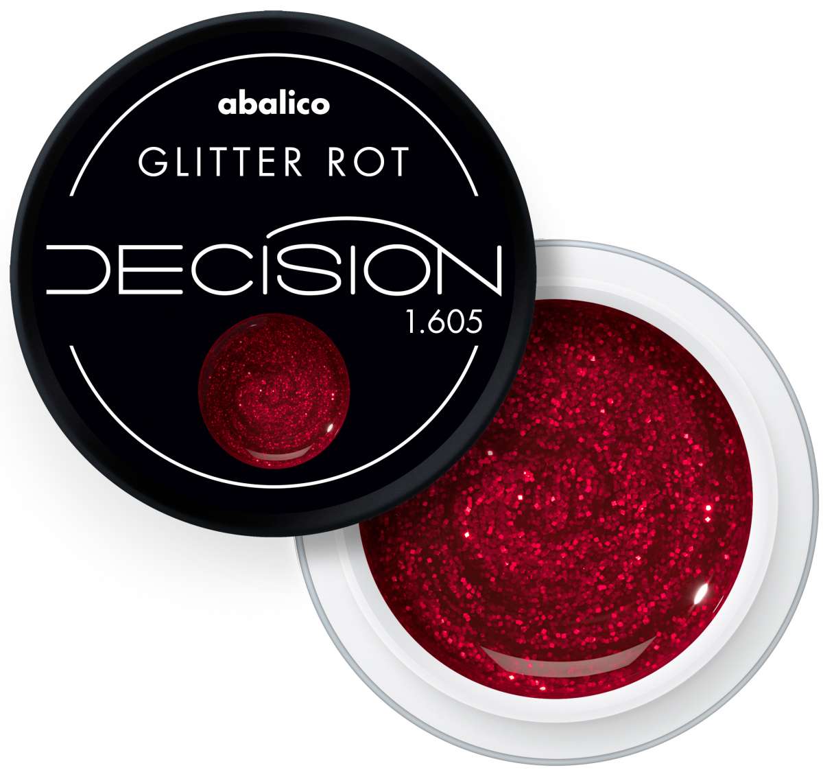 GLITTER ROT